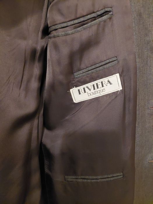 -50%Blazer Cinza Marca Riviera