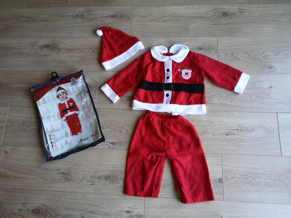 Strój Mikołaja 6-12 miesięcy