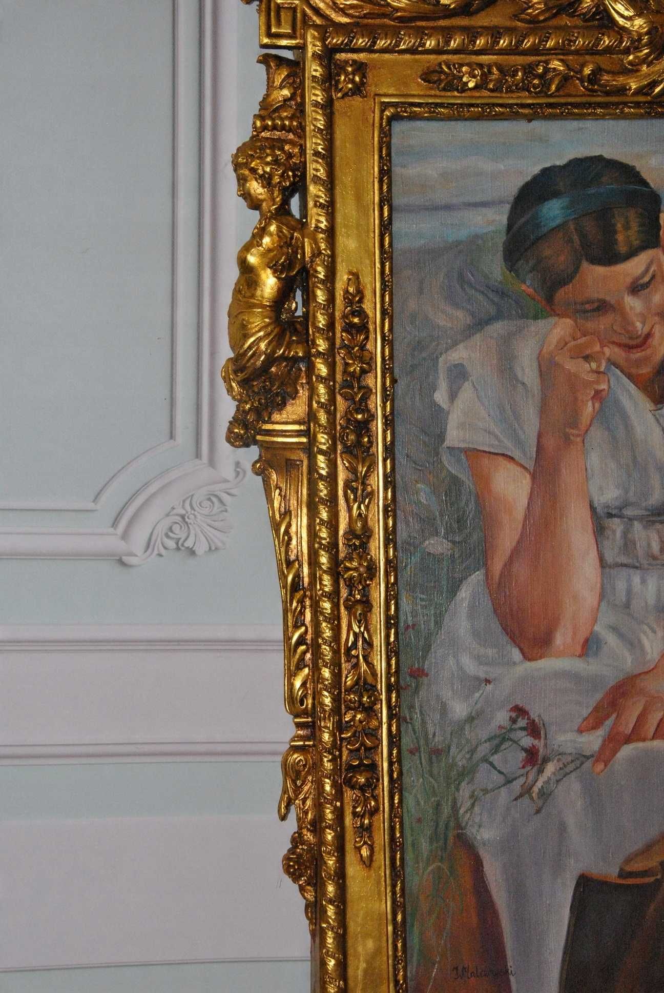 Jacek Malczewski - Wspomnienie... - Pałacowy Stary Obraz i Rama