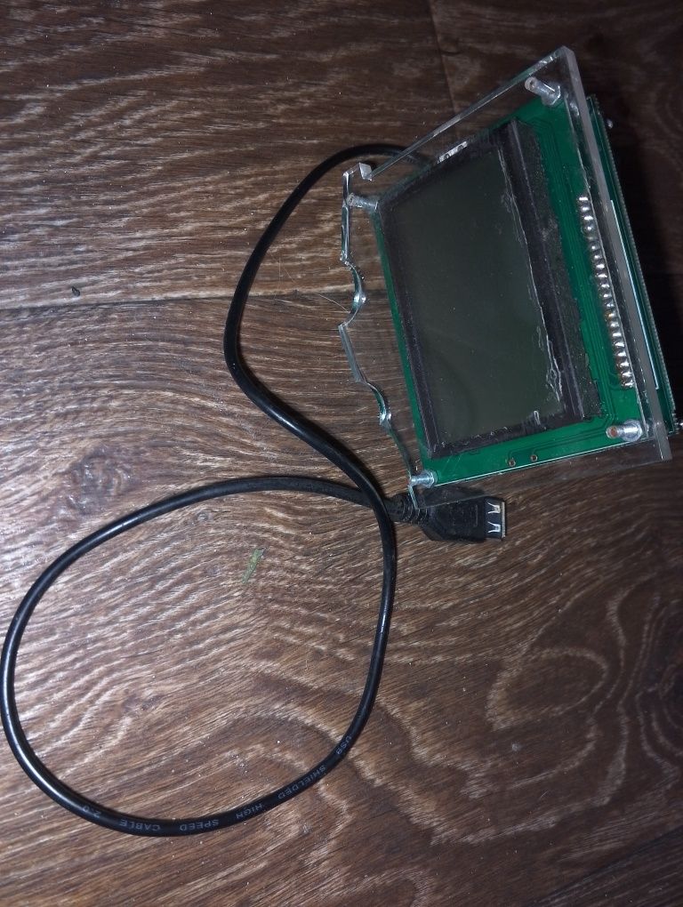 RGBIW-V Дисплей: LCD, графічний, 128x64, STN Negative, блакитний, LED
