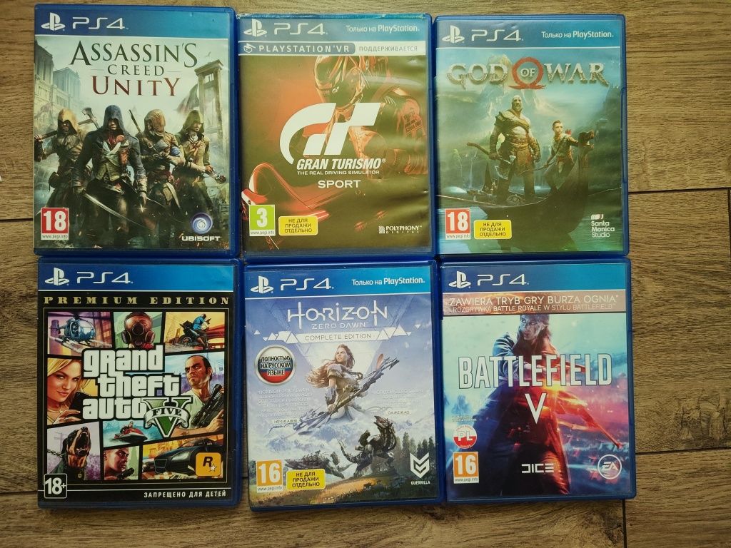 Ps 4 slim на 1 tb + 6 ігор
