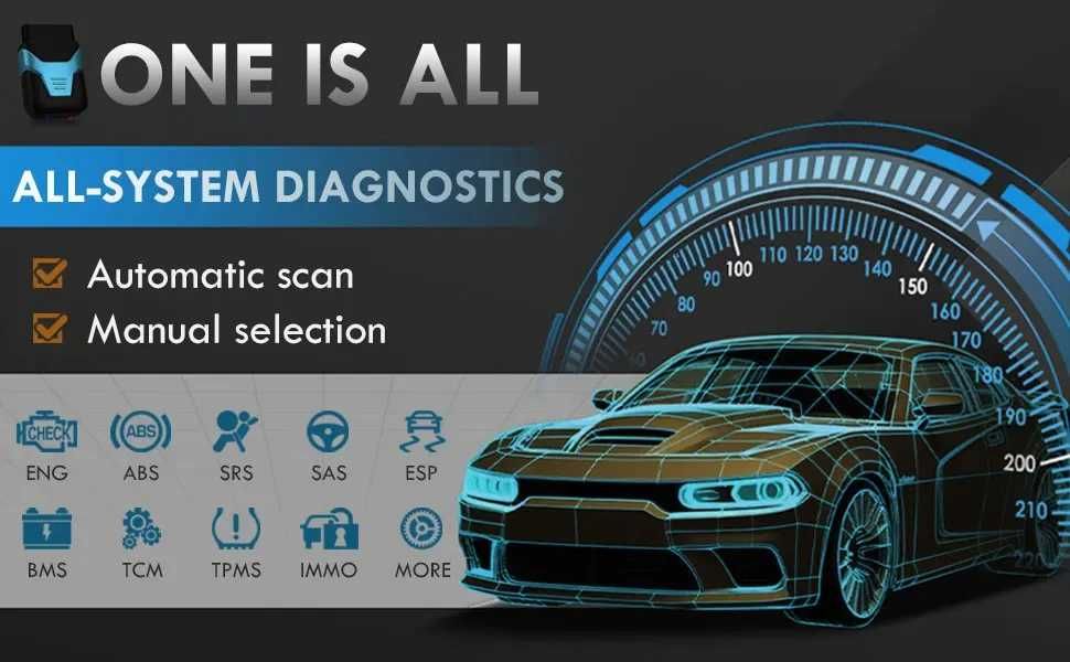 Автосканер Humzor Z100 сканер помилок OBD2