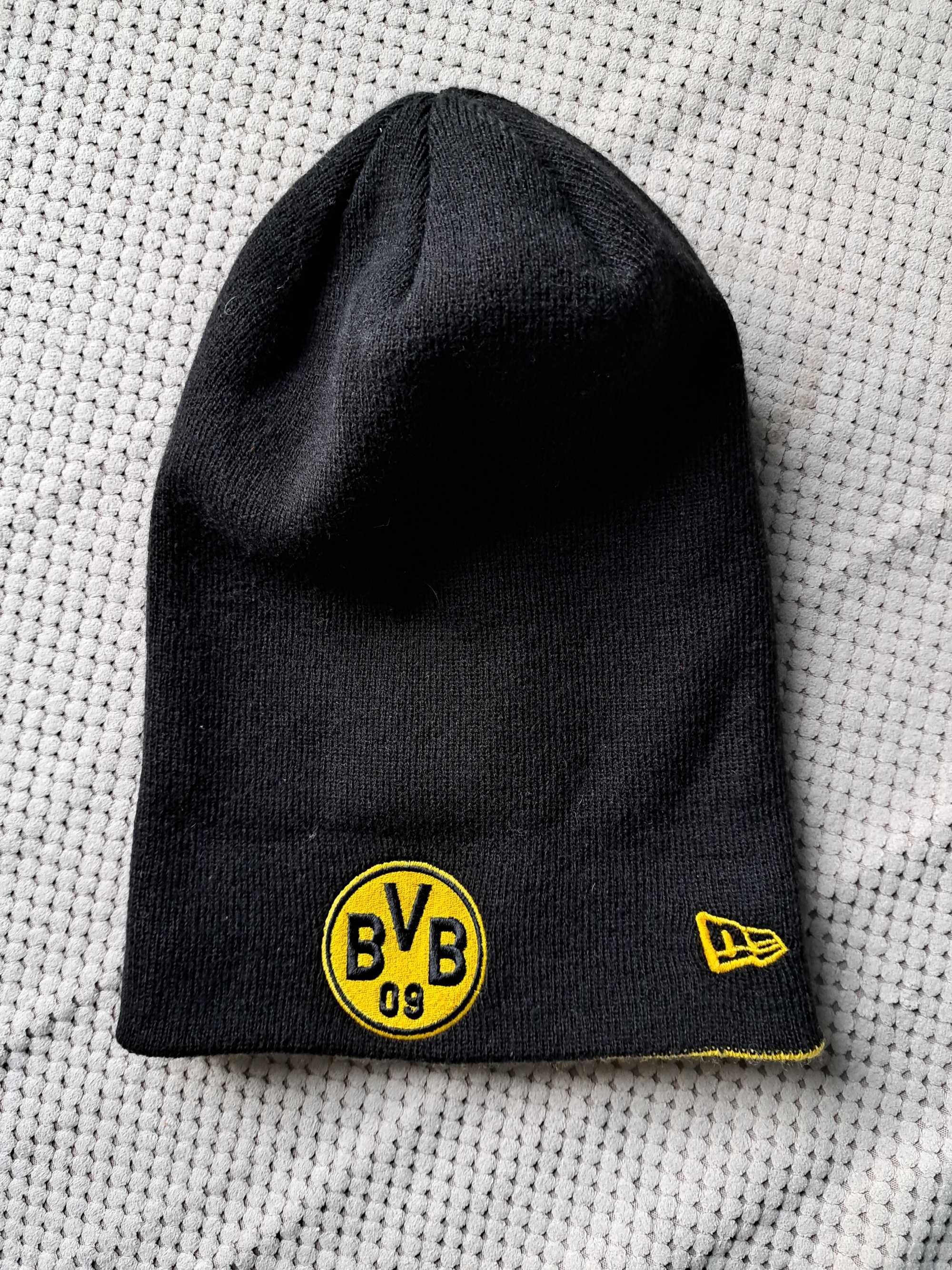 Czapka zimowa beanie New Era BVB Borussia Dortmund rzadkość vintage