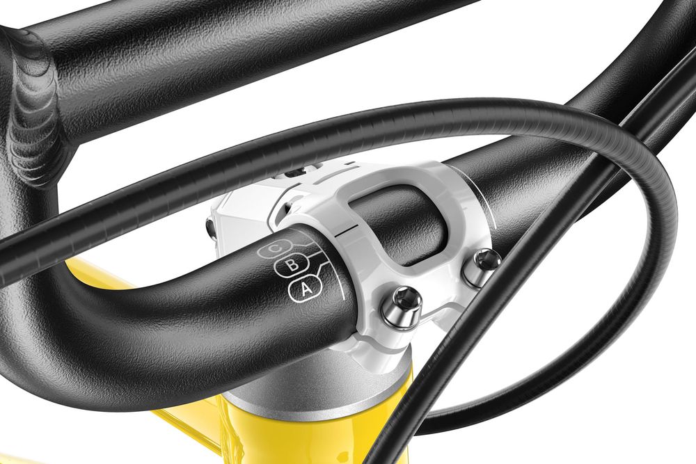 Woom GO 3 AUTOMAGIC  vibrant yellow rower dla dzieci 16" Wrocław