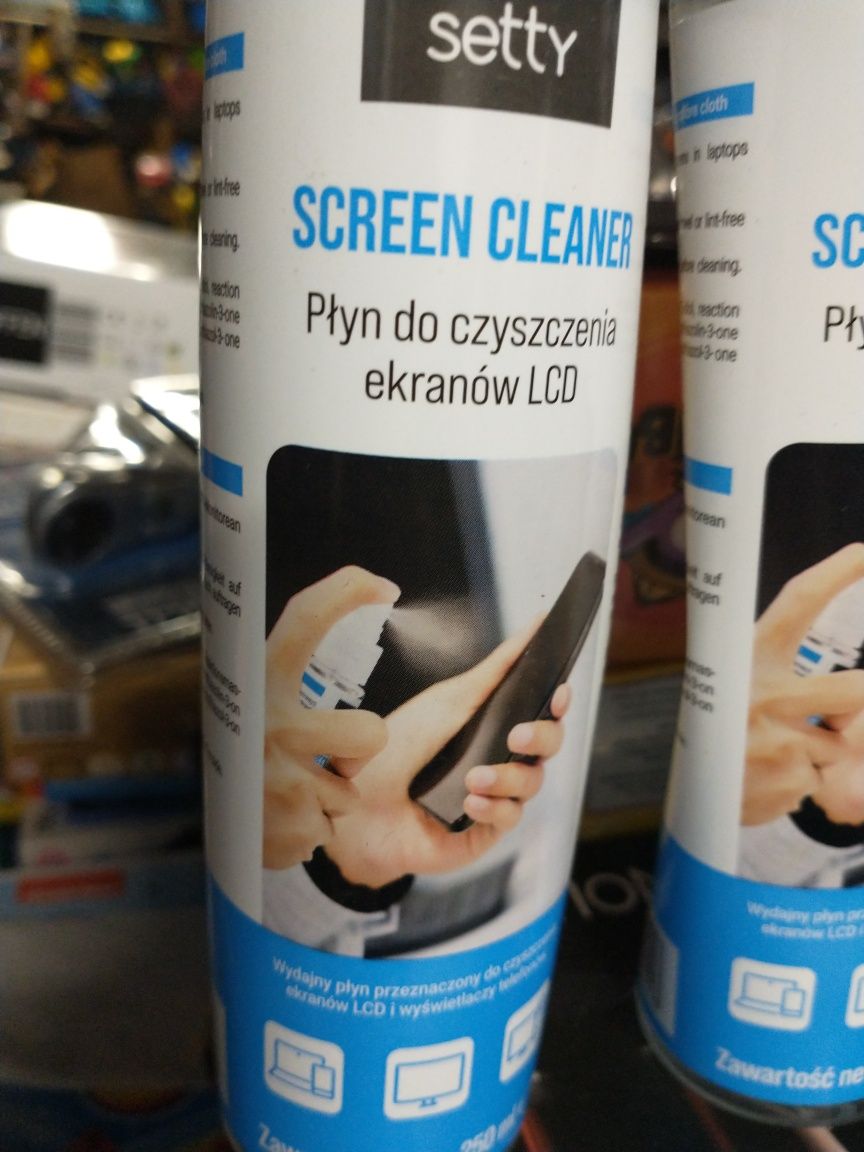 Nowy preparat do czyszczenia ekranów telefonów LCD itp