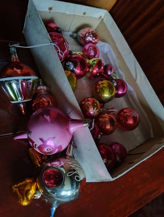 Елочные игрушки СССР