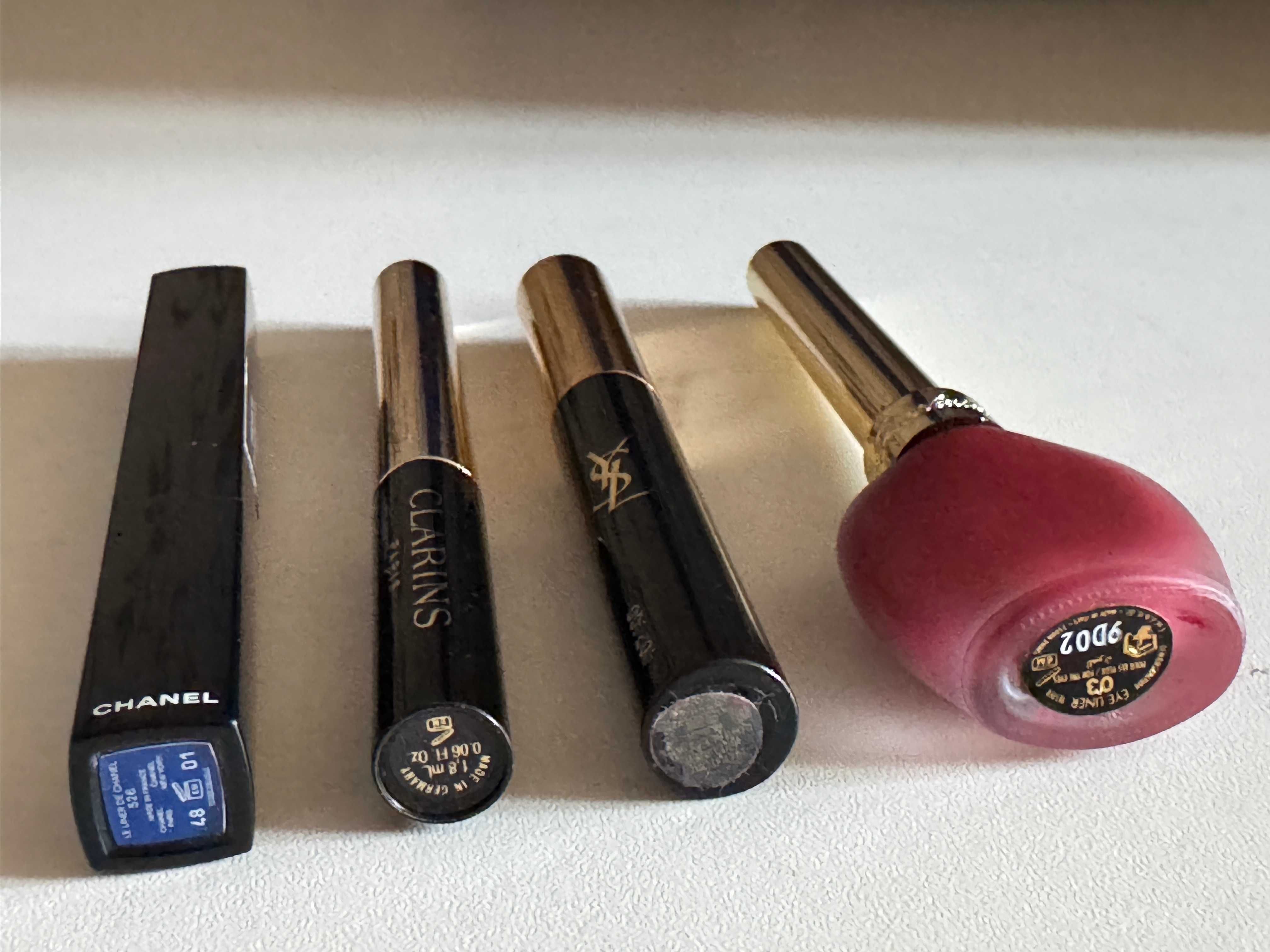 Водостійкі підводки для очей chanel, guerlain