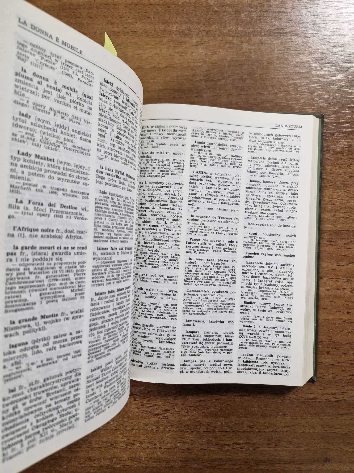 A833D. "Slownik wyrazów obcych i zwrotów obcojęzycznych" W. Kopaliński