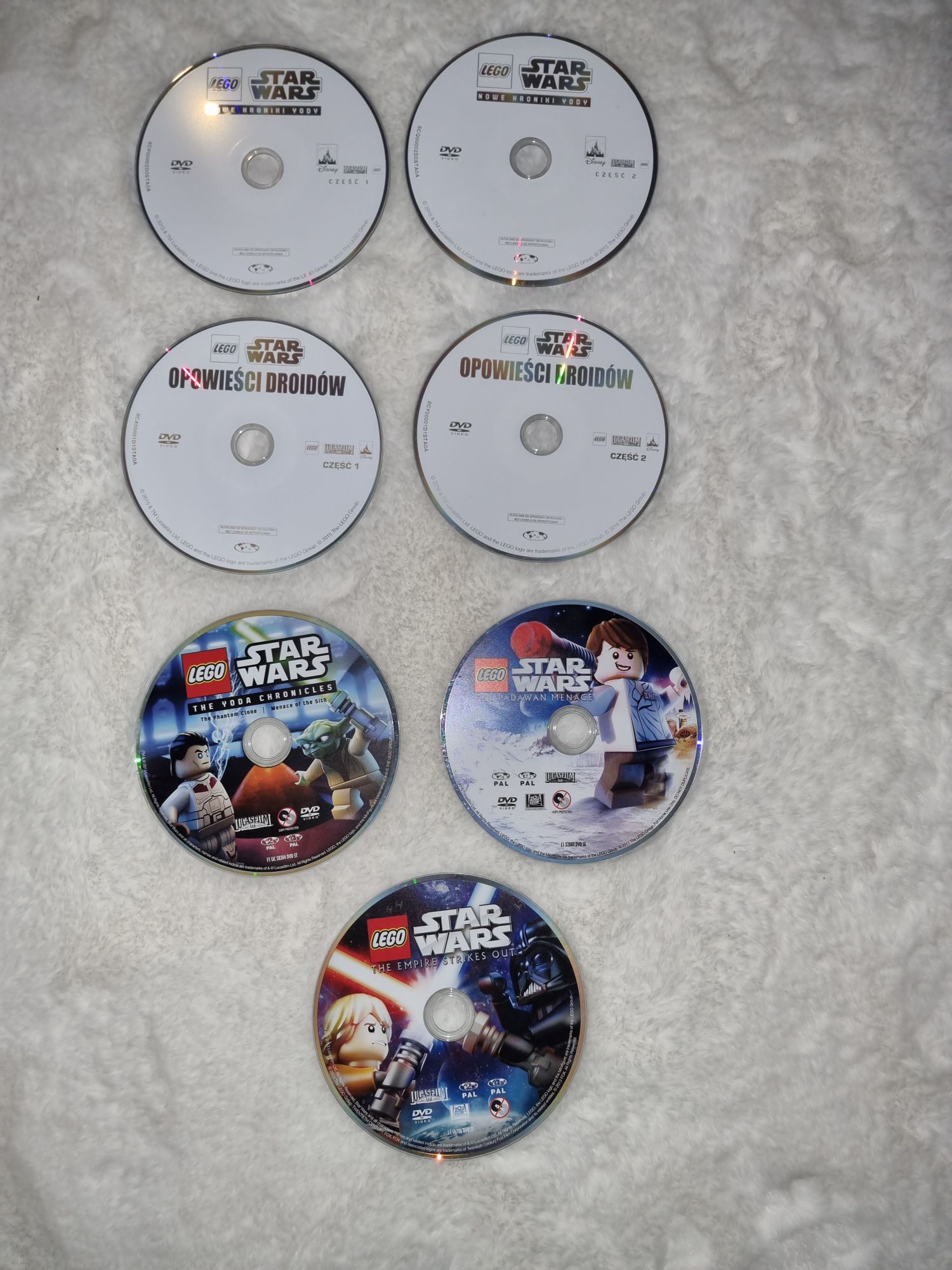 Lego star wars filmy, płyty, dvd