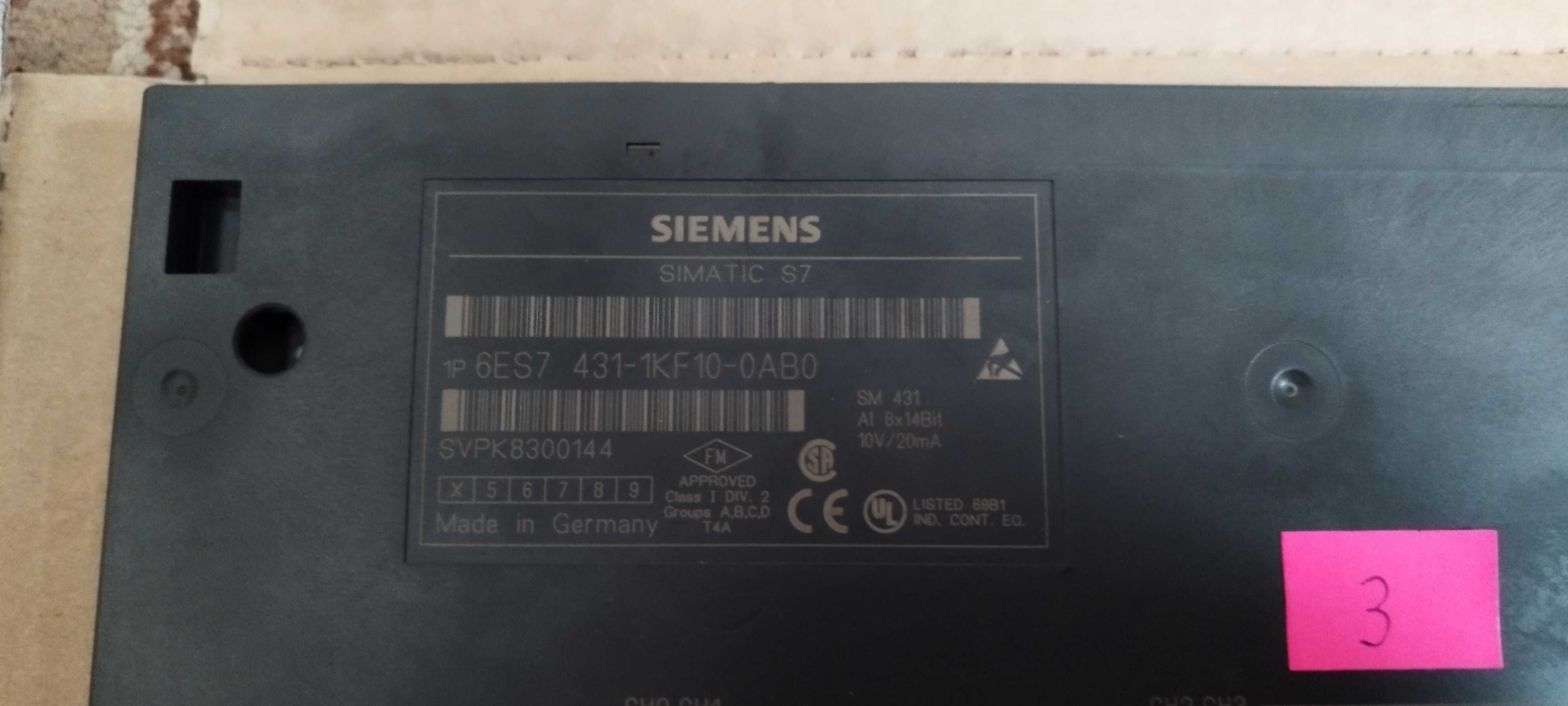 sterownik  PLC SIEMENS simatic s7   6ES7  431-1KF10-0AB0