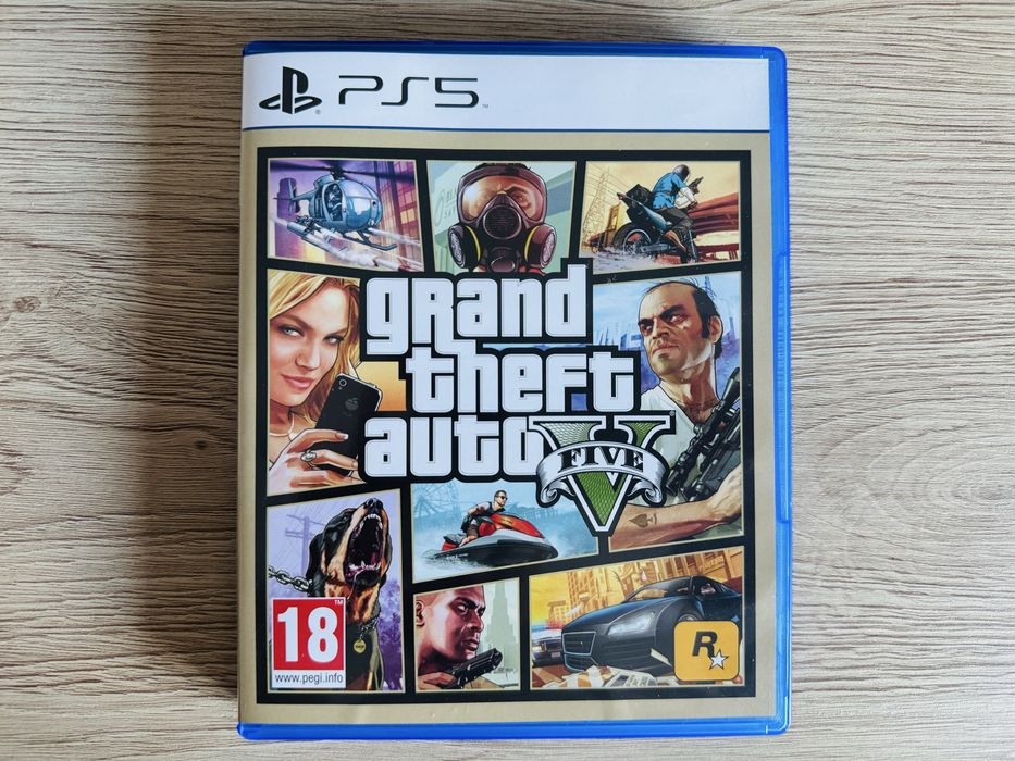 Jogo PS5 GTA V Modo Historia e Online
