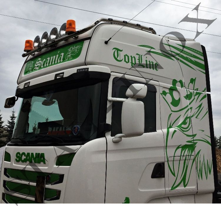 ORUROWANIE Górne SCANIA S / R Stal Inox Poducent