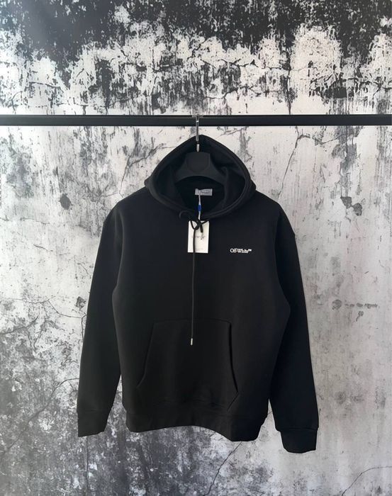 OFF-white мужской худи оверсайз женские унисекс оригинал белый черный