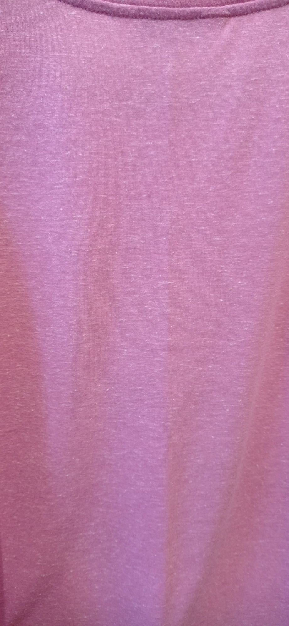 F&F Casual Collection różowa koszulka, odkryte ramiona, r.40