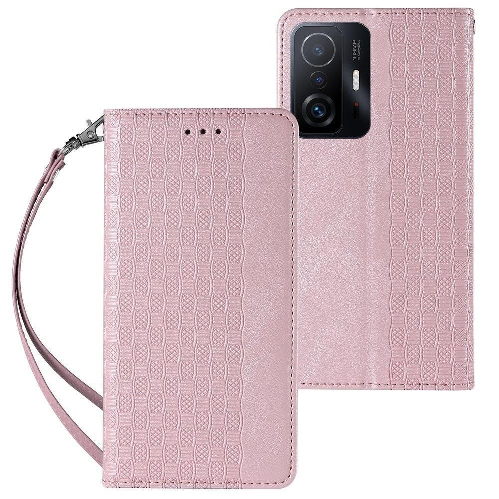 Etui Strap Braders Case Do Xiaomi Redmi Note 11 Różowy