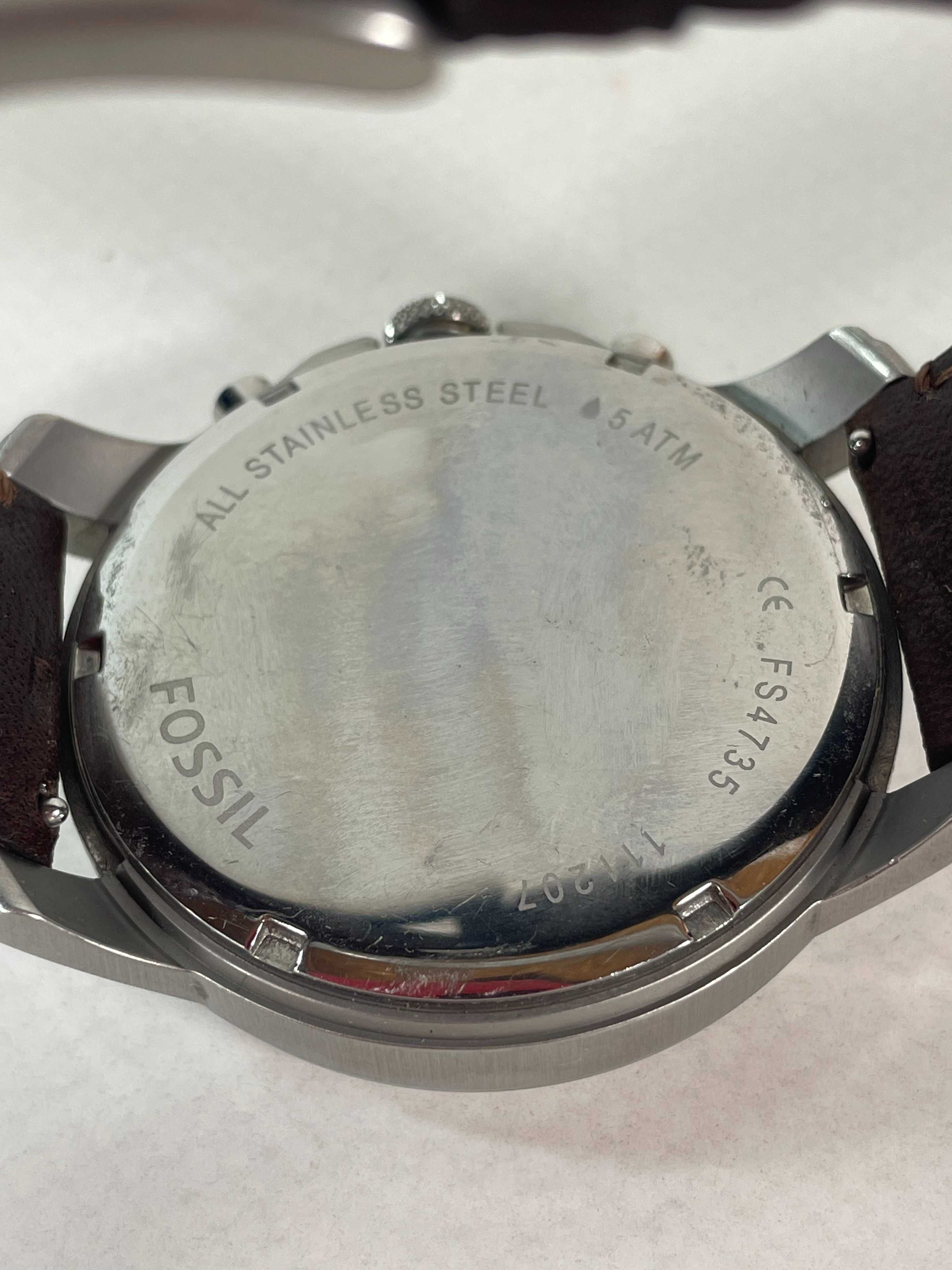 Zegarek męski wysokiej klasy marki Fossil. Model FS4735