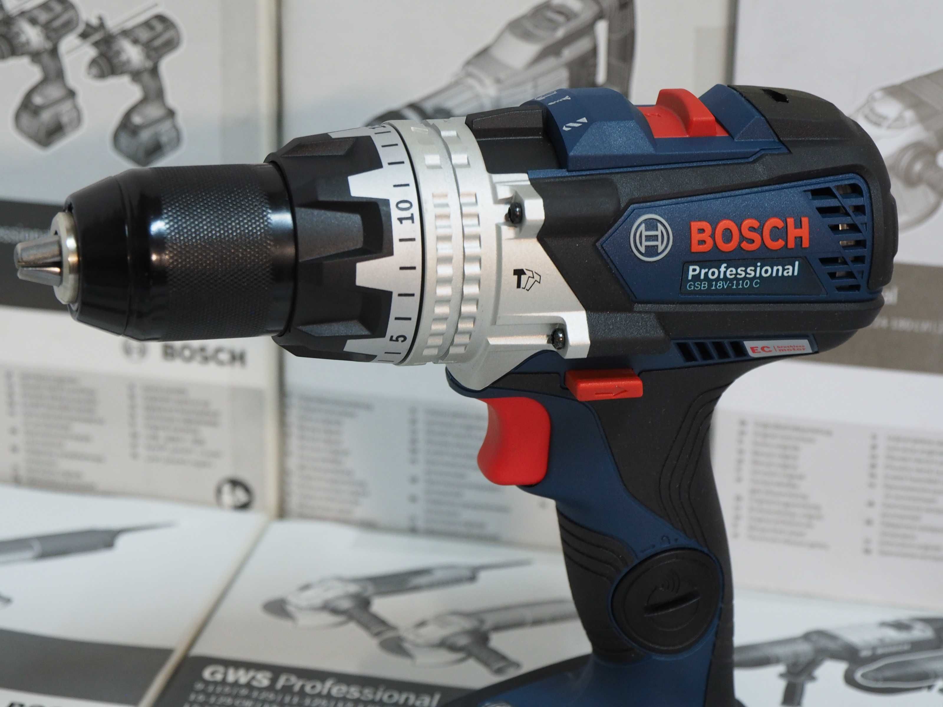 Wkretarka z udarem BOSCH GSB 18V-110 C sam korpus bez aku wurth berner