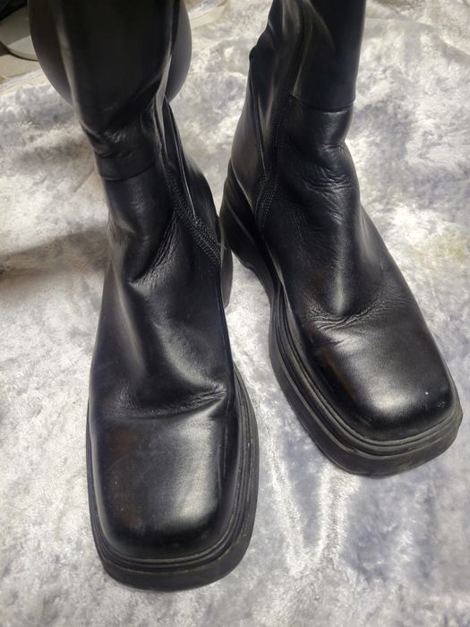 Шкіряні черевики vagabond 41 жіночі ботинки кожаные сапоги