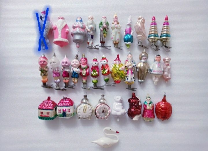 Ёлочные игрушки СССР