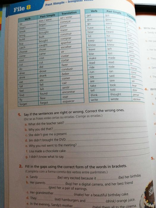 Livro de apoio a inglês do 8º ano