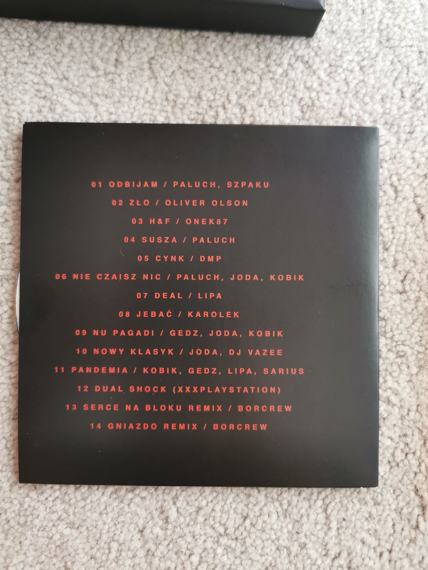 Bor crew album unikat bogata wersja 2cd wlepki i zdjęcia rap hip hop