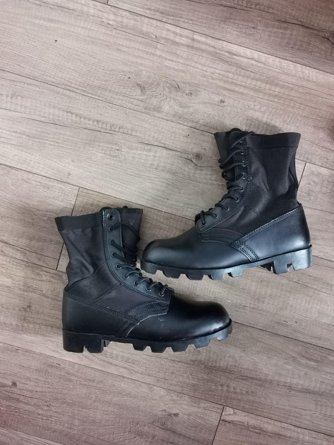 Buty robocze mil-tec taktyczne jungle panama czarne militaria worker b