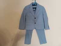 104 Lupilu + H&M garniturek chłopięcy marynarka spodnie kamizelka