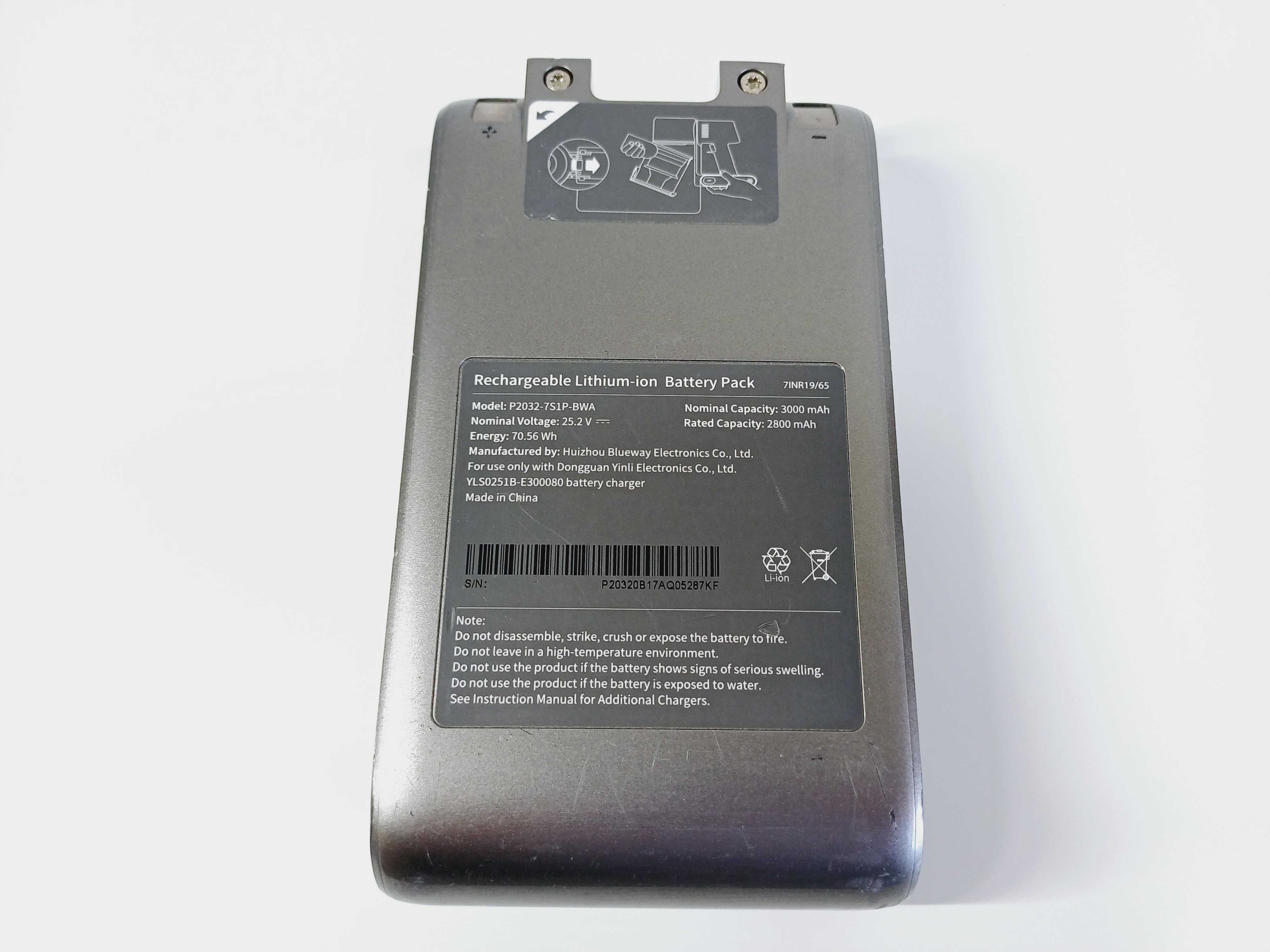 Bateria do odkurzacza DREAM 2800mAh akumulator 9min