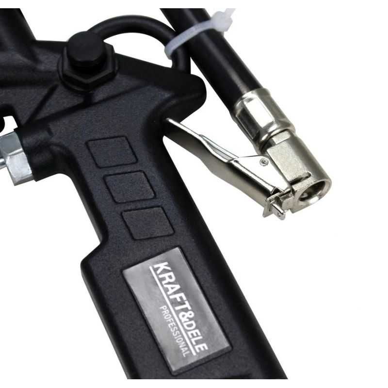 Pistolet do pompowania z wyświetlaczem cyfrowym i podświetlenie KD2122