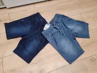 122 Nowe szorty 2 pary krótkie spodenki chłopięce jeansowe Lidl