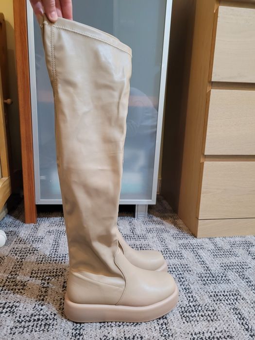 Sprzedam kozaki wiosenno-jesienne