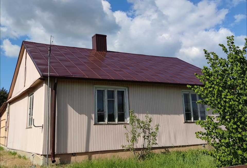 Malowanie mycie dachów. Montaż obróbek podbitki rynien