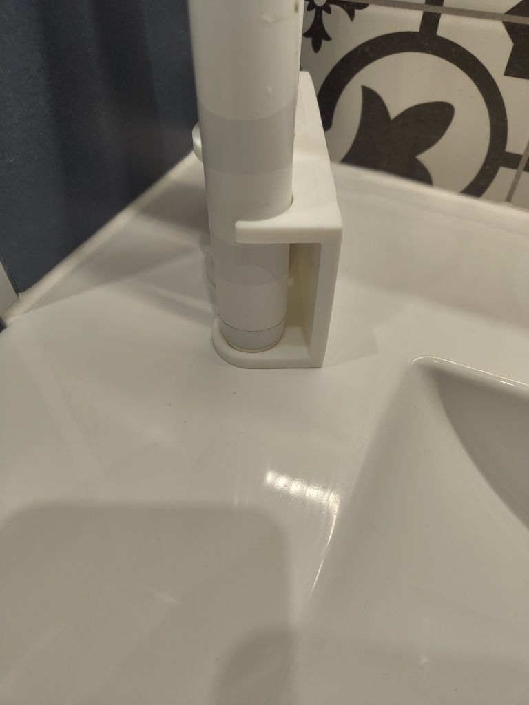2 sztuki Uchwyt na szczoteczki do zębów i pastę nowy biały