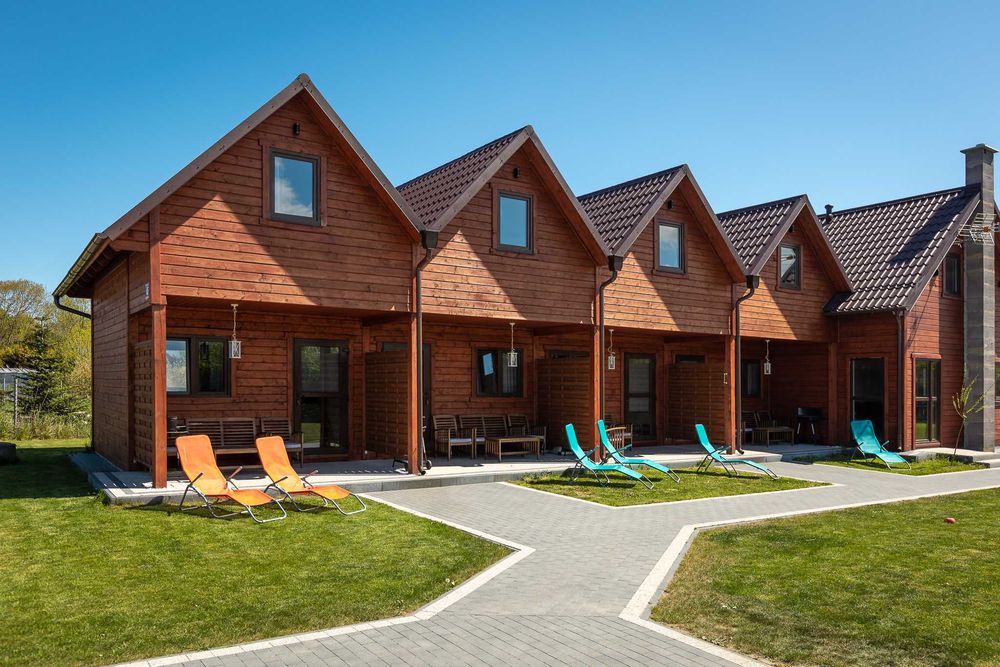 Komfortowe Domki 5os Jantar, morze Jantar całoroczne Święta Sylwester