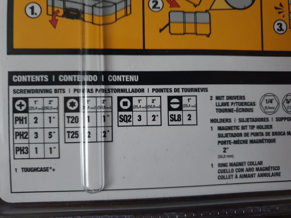Набор бит Dewalt Maxfit 30шт DWAUMF30
