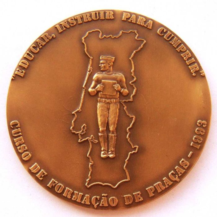 Medalha de Bronze CIP GNR Portalegre Curso de Formação de Praças 1993
