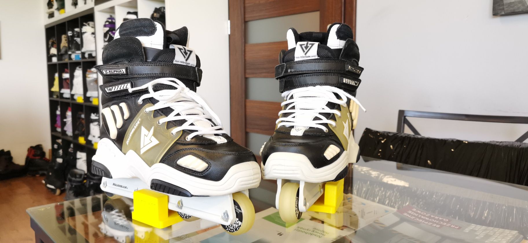 Rolki agresywne AGV Rollerblade TRS Alpha Inline r. 45 jak nowe