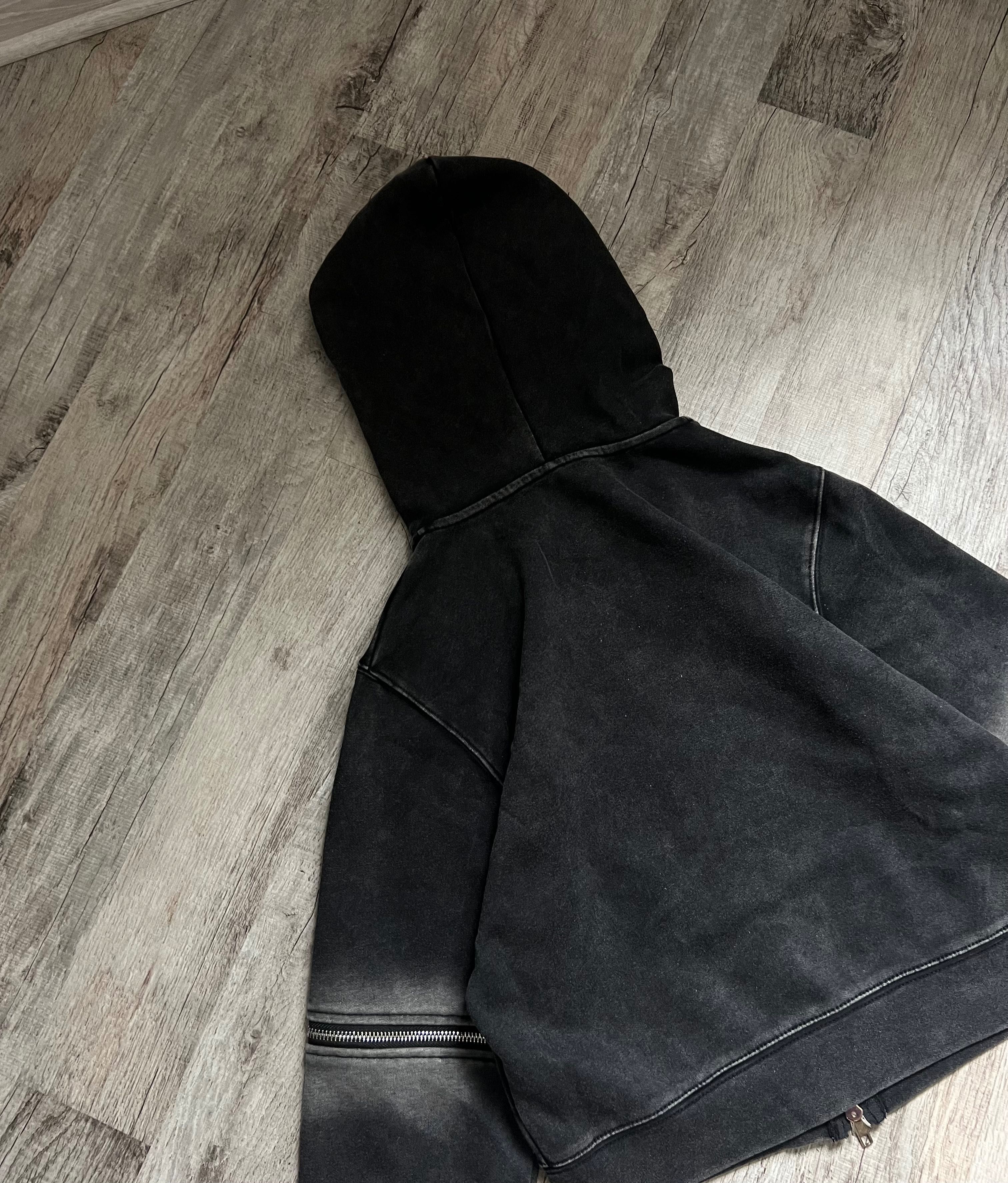 Зіп Худі Opium Full Zip Кофта Washed Jaded London Racer Опиум Y2K SK8