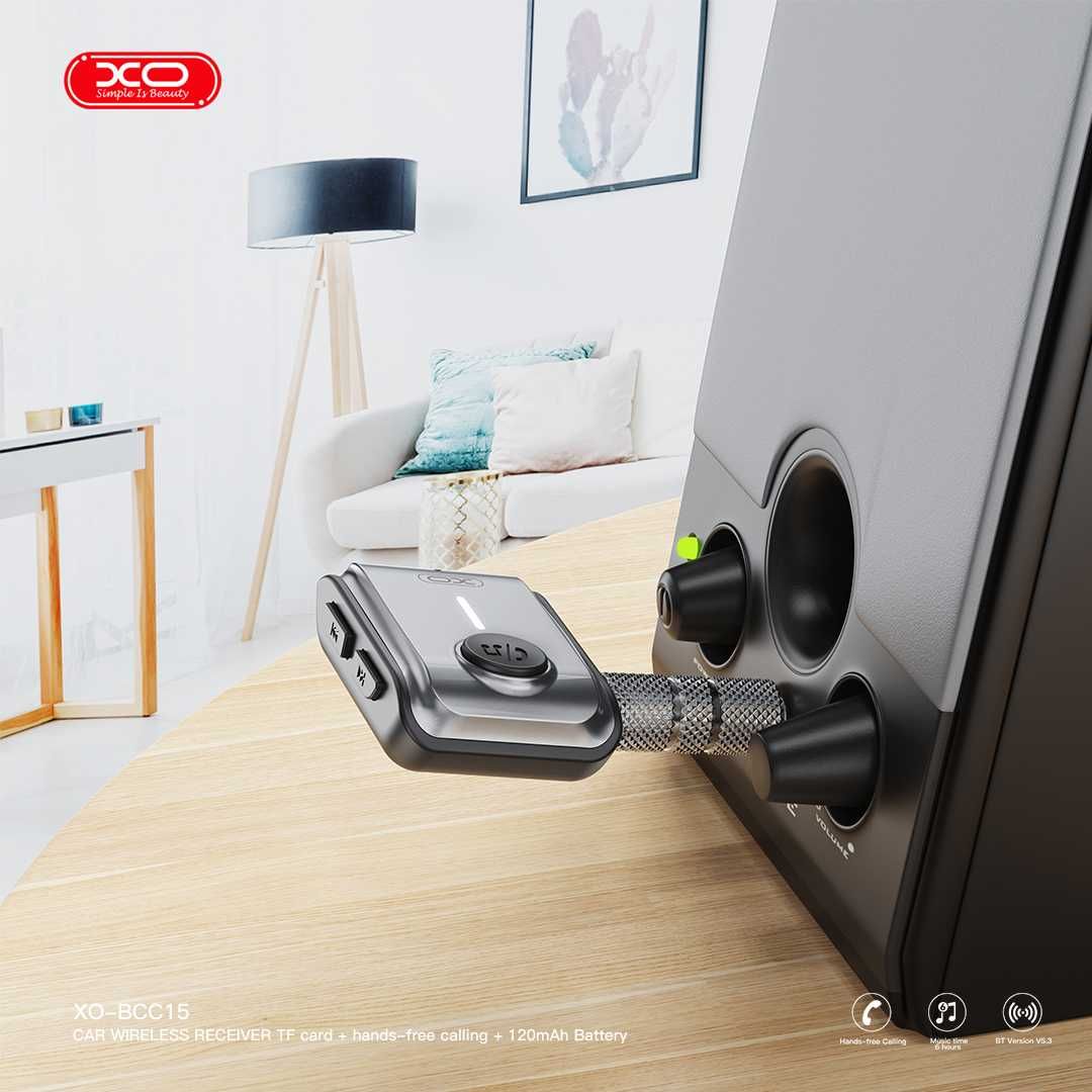 Transmiter Bluetooth FM MP3/Karta Pamięci/AUX/Jack 3,5MM