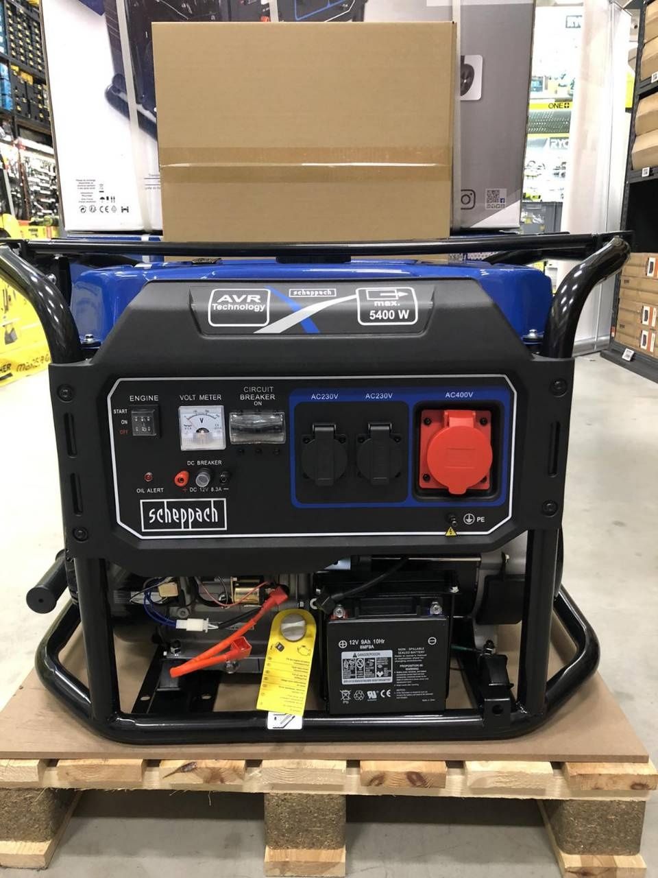 Генератор SCHEPPACH SG7100X (Германия) новый 5400W