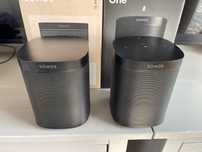 Zestaw głośników SONOS One + One SL + stojaki podłogowe czarne