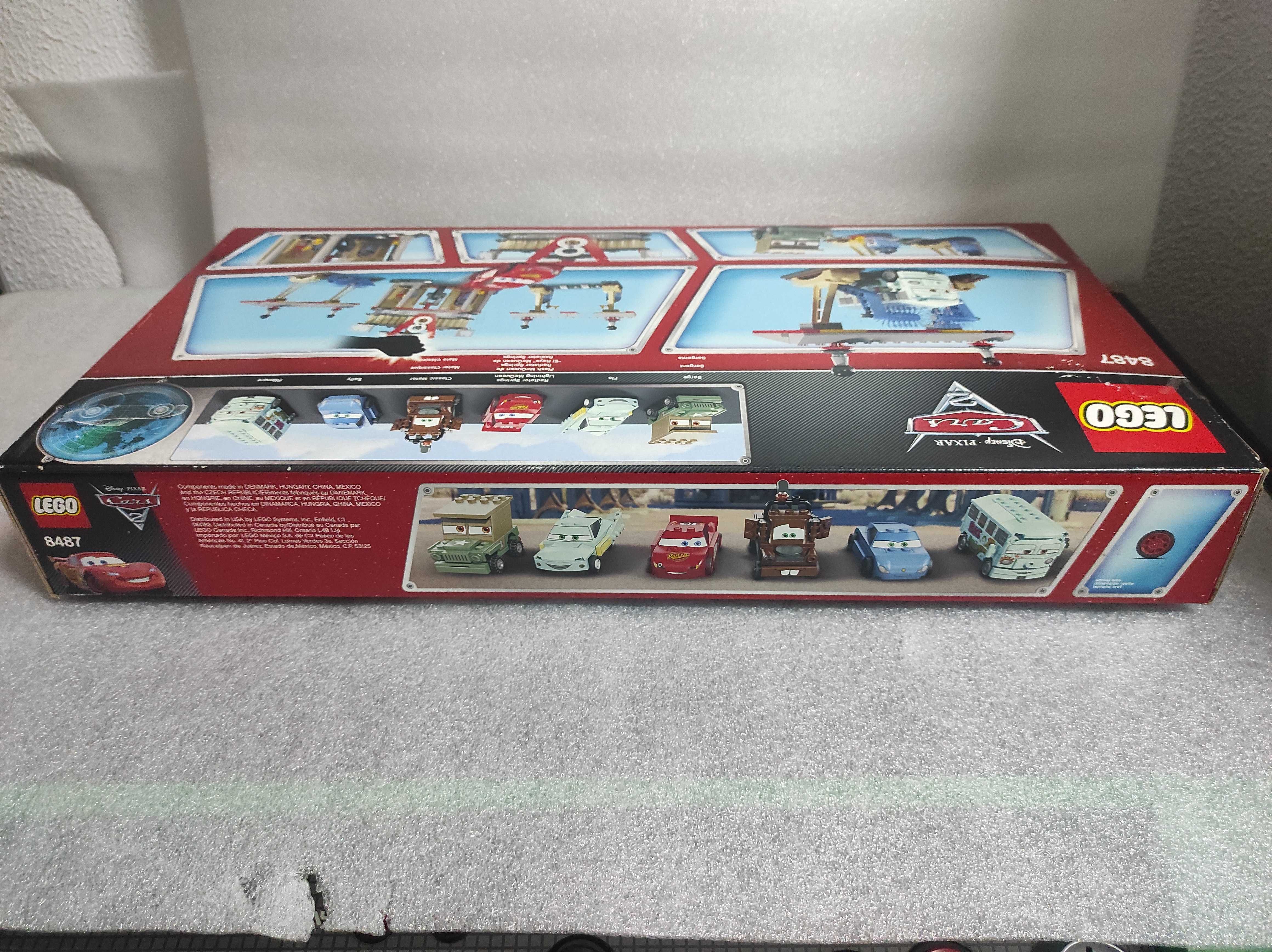 LEGO 8487 Flo's Cafe Faisca Mcqueen Disney Cars Carros Novo Selado
