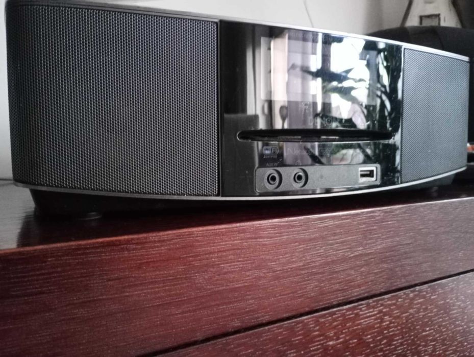 Amplituner z CD radio internetowe Denon S 52 z oryginalnym pilotem