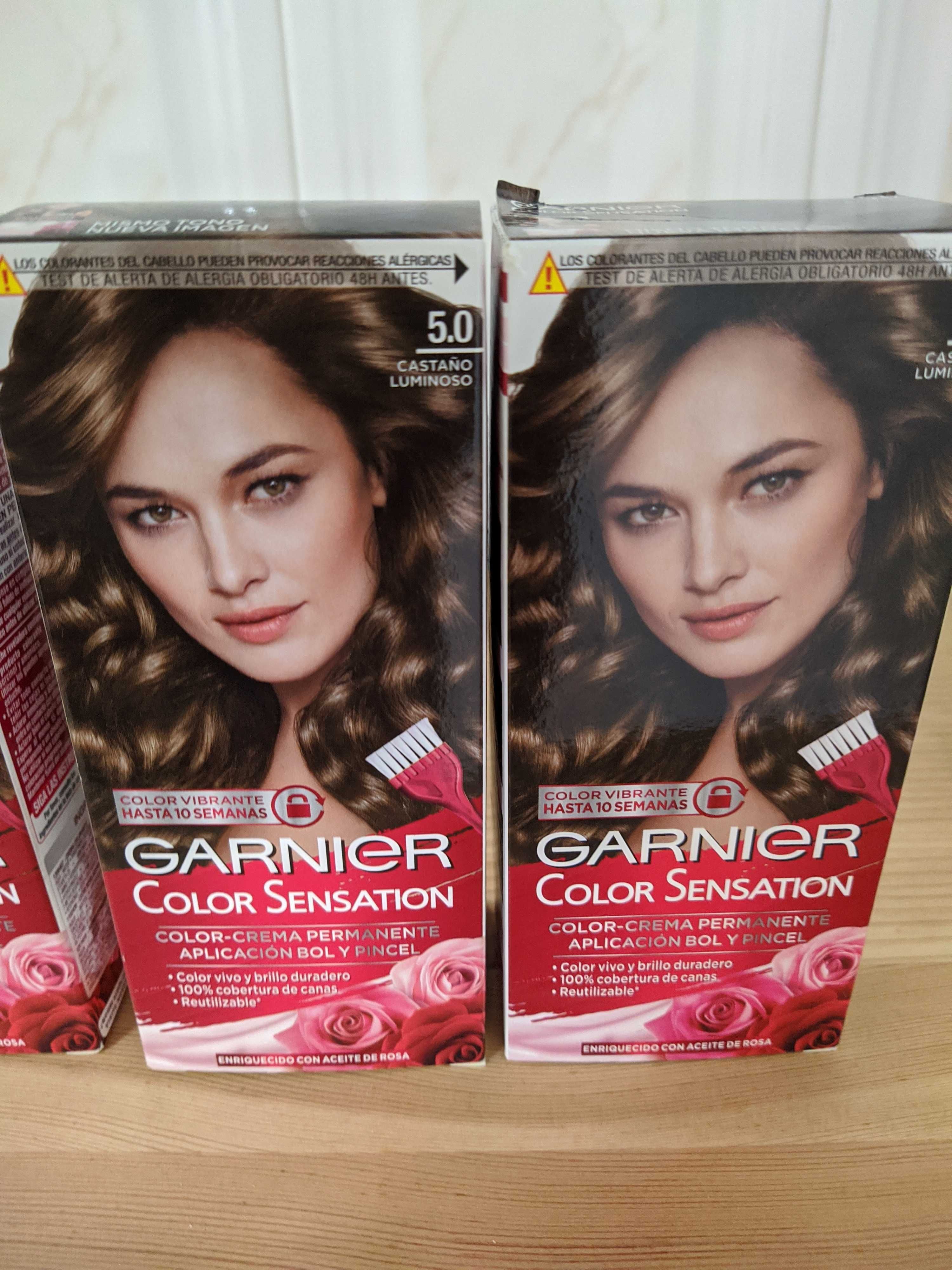 2 Cx Coloração Garnier 5.0 e castanho luminoso