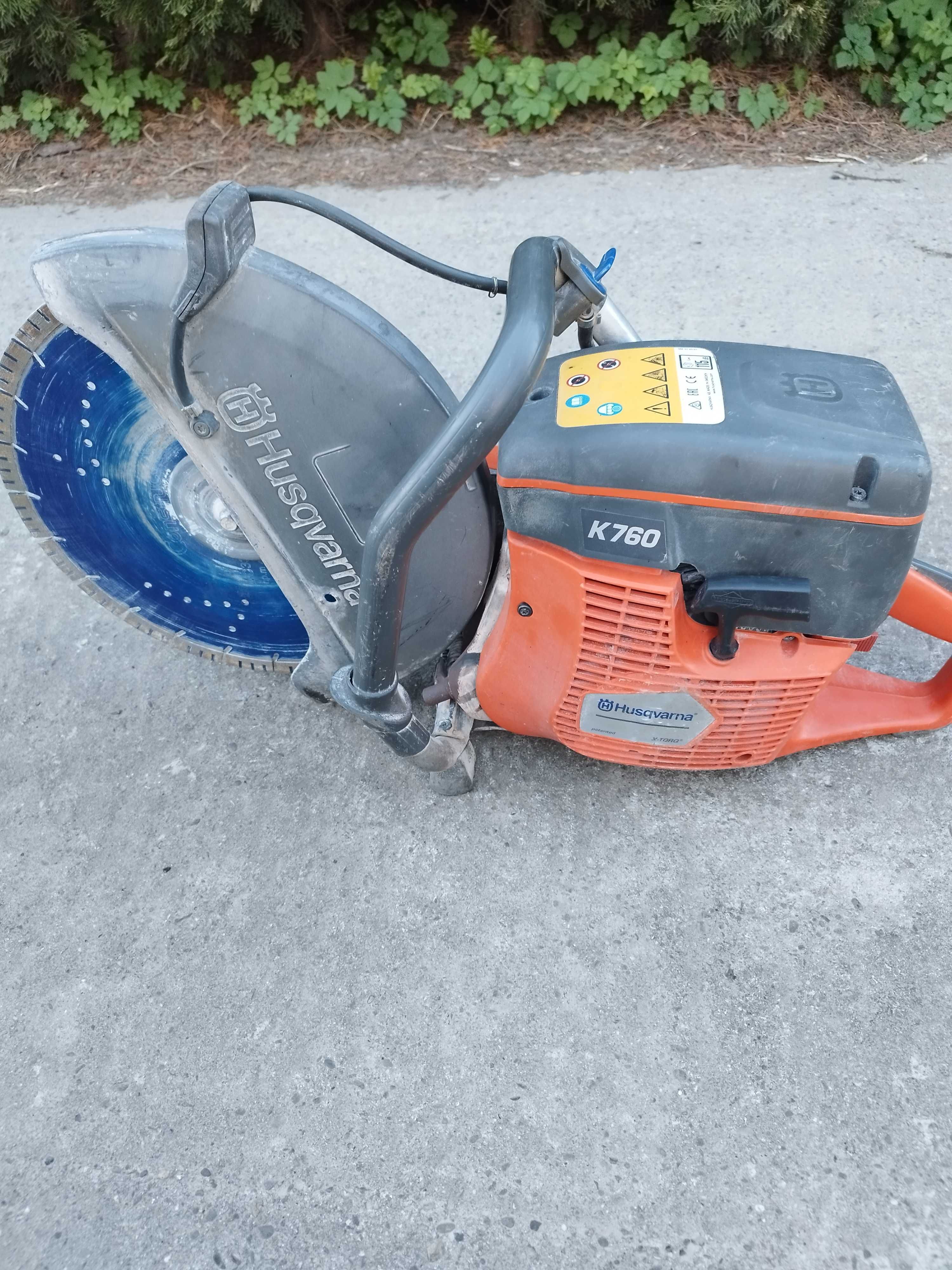 Przecinarka spalinowa do betonu Husgvarna K760