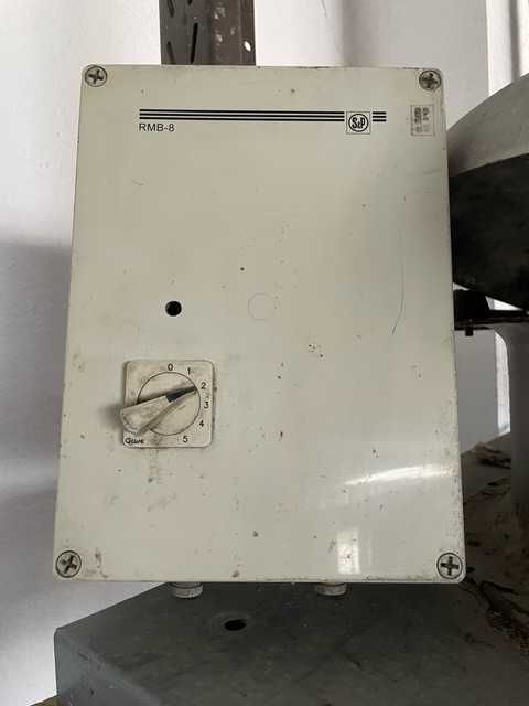 Extrator/Ventilador Industrial Monofásico/Trifásico + Caixa Comando