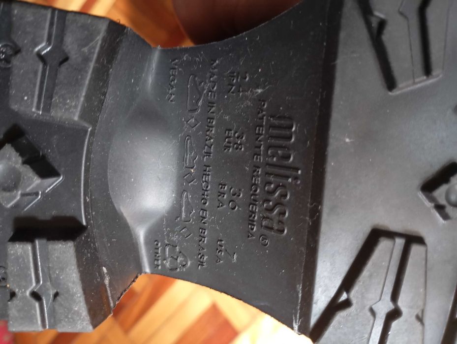 Galochas Melissa como Novas