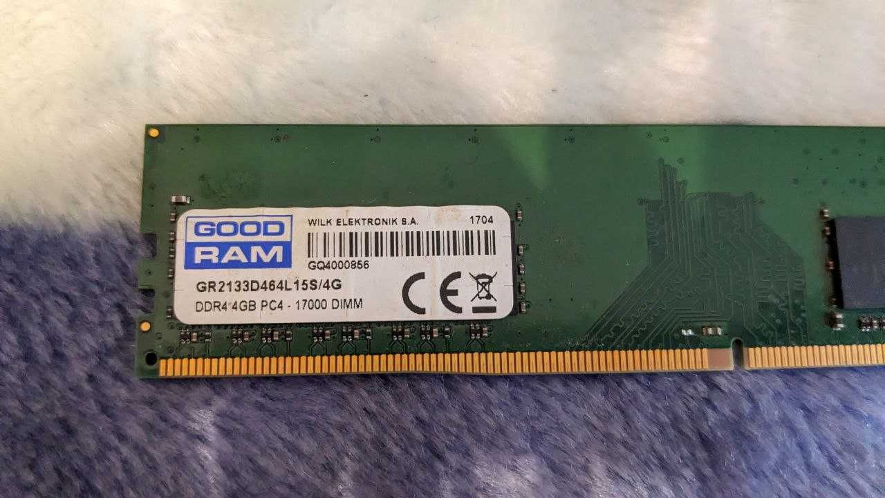 Оперативна память GoodRam 4Gb DDR4