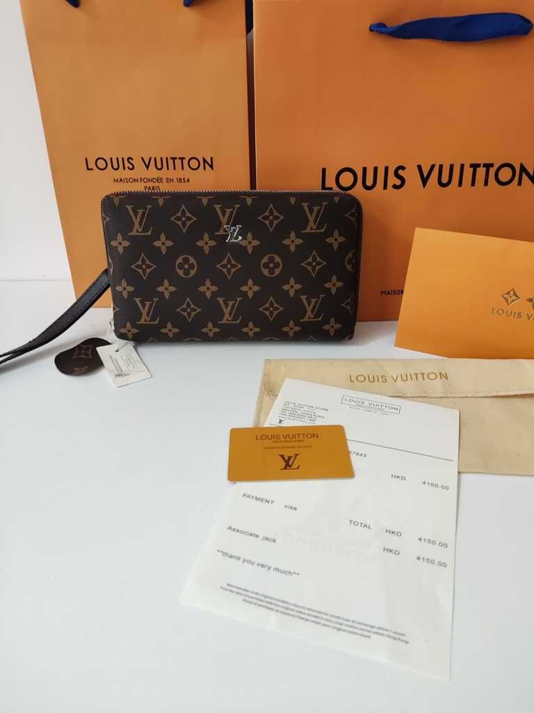 MĘSKI DUŻY Organizer Saszetka Torebka Louis Vuitton, skóra 30178-1