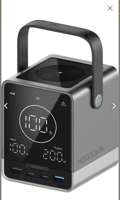 Powerbank 300w 40000 mAh CUKTECH P01 xiaomi